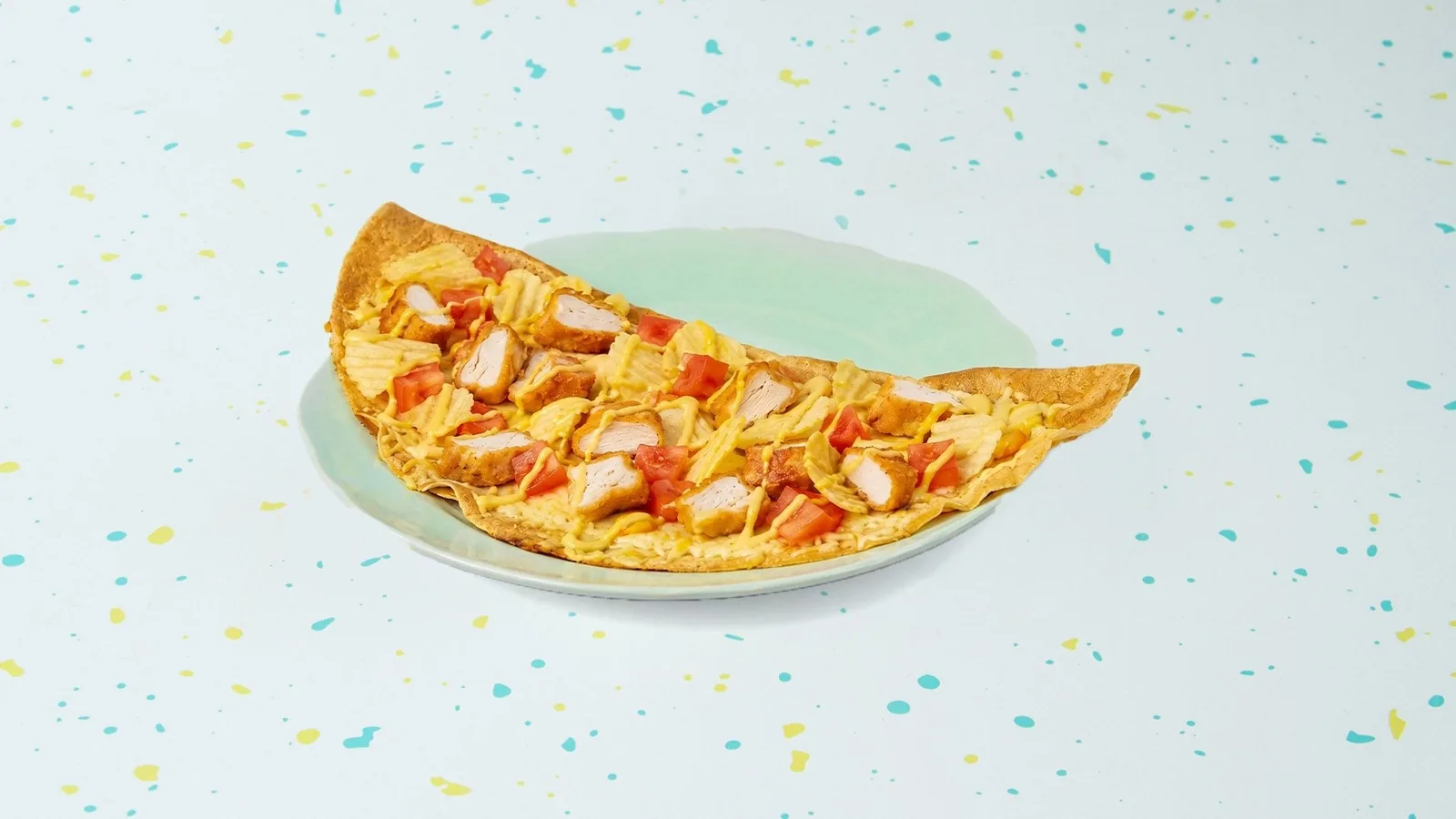 Αλμυρή κρέπα Chicken Crunch